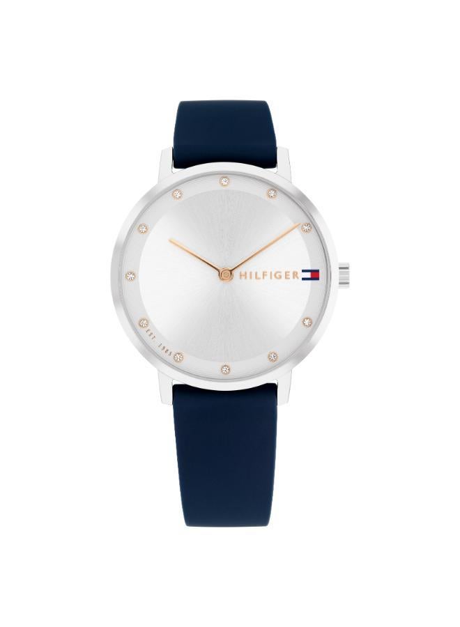 TOMMY HILFIGER 2-Hand Womens Quartz Movement Watch With Blue Silicone Bracelet - 1782732 - Image 1